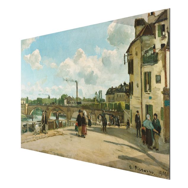 Print on aluminium - Camille Pissarro - View Of Pontoise