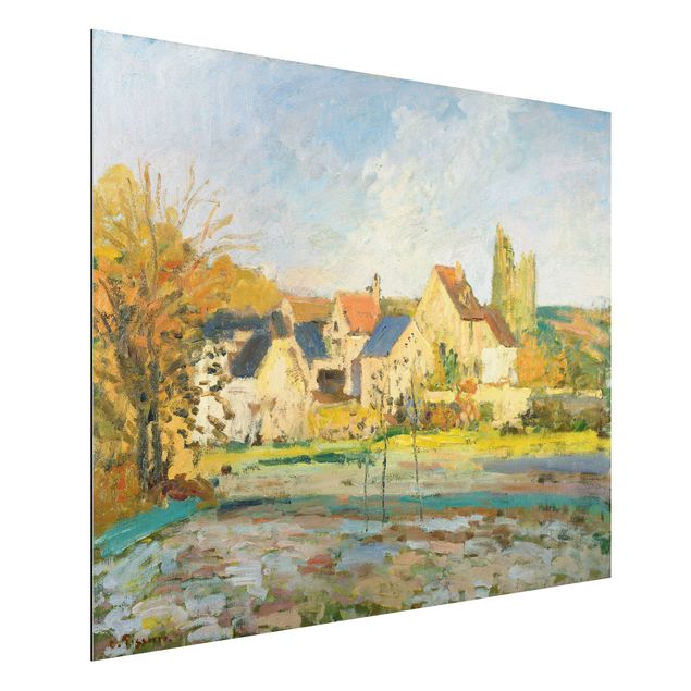 Alu dibond Camille Pissarro - Landscape Near Pontoise