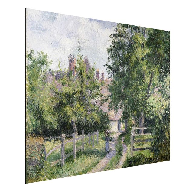 Dibond Camille Pissarro - Saint-Martin Near Gisors