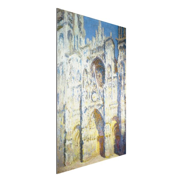 Alu dibond Claude Monet - Portal of the Cathedral of Rouen