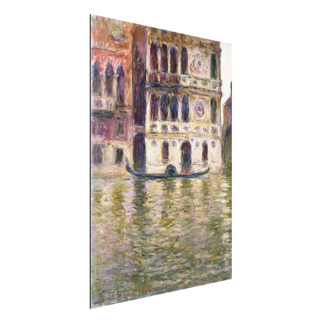 Dibond Claude Monet - The Palazzo Dario