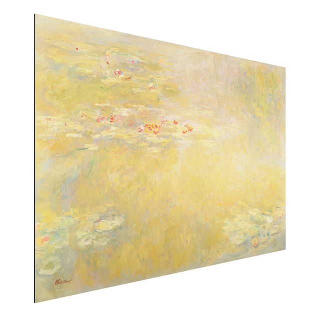 Aluminium dibond Claude Monet - The Water Lily Pond