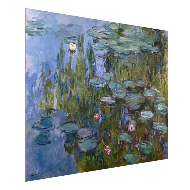 Dibond Claude Monet - The Seine At Petit-Gennevilliers