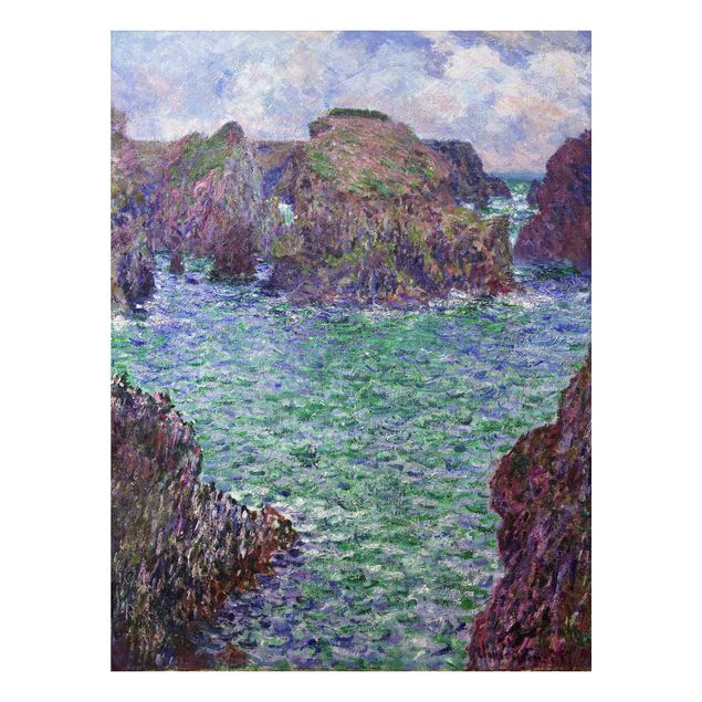 Print on aluminium - Claude Monet - Port-Goulphar, Belle-Île