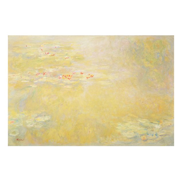 Print on aluminium - Claude Monet - The Water Lily Pond