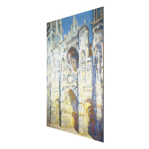 Print on aluminium - Claude Monet - Portal of the Cathedral of Rouen