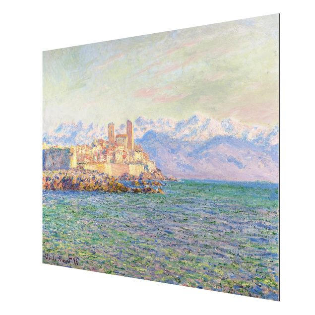 Print on aluminium - Claude Monet - Antibes, Le Fort