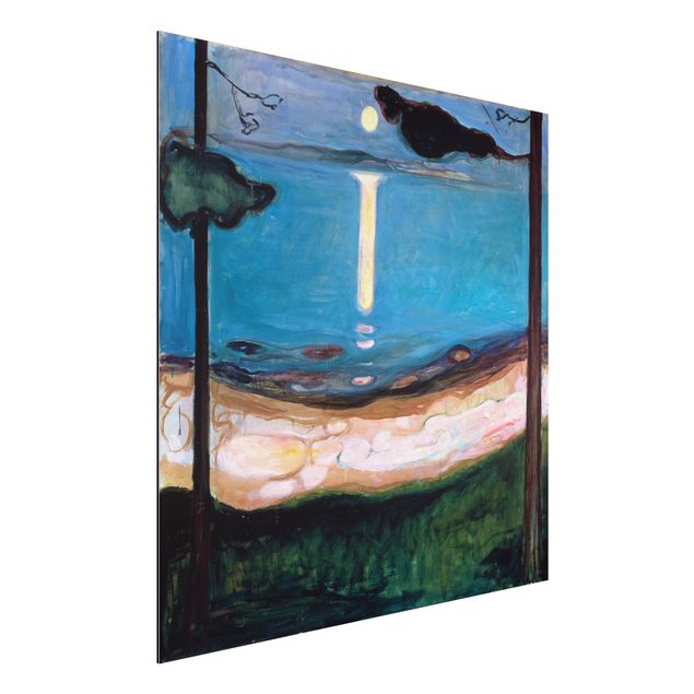 Alu dibond Edvard Munch - Moon Night