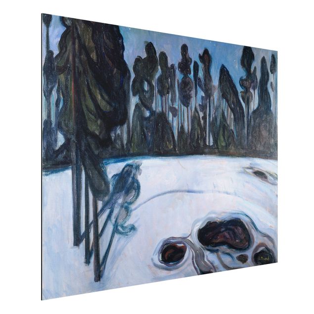 Dibond Edvard Munch - Starry Night