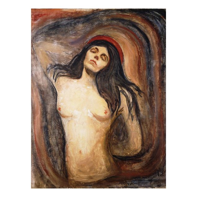 Print on aluminium - Edvard Munch - Madonna
