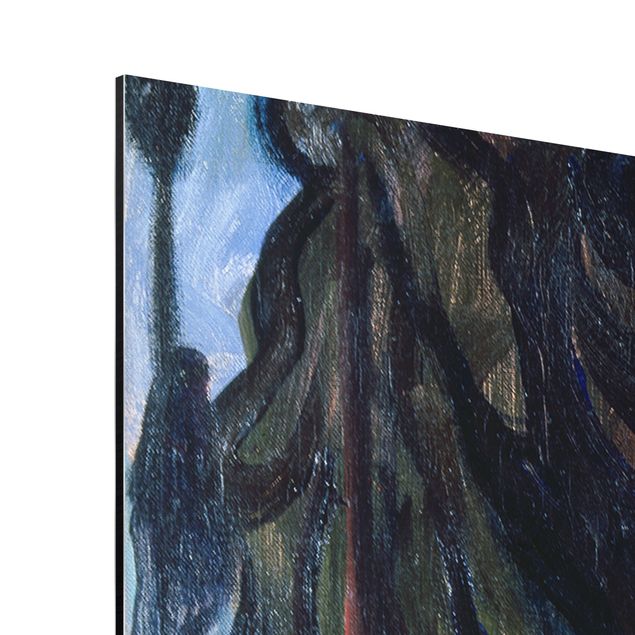 Print on aluminium - Edvard Munch - Starry Night