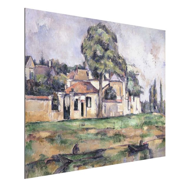 Alu dibond Paul Cézanne - Banks Of The Marne