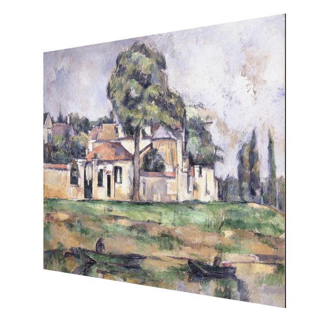 Print on aluminium - Paul Cézanne - Banks Of The Marne
