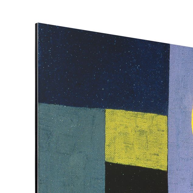 Print on aluminium - Paul Klee - Fire At Full Moon
