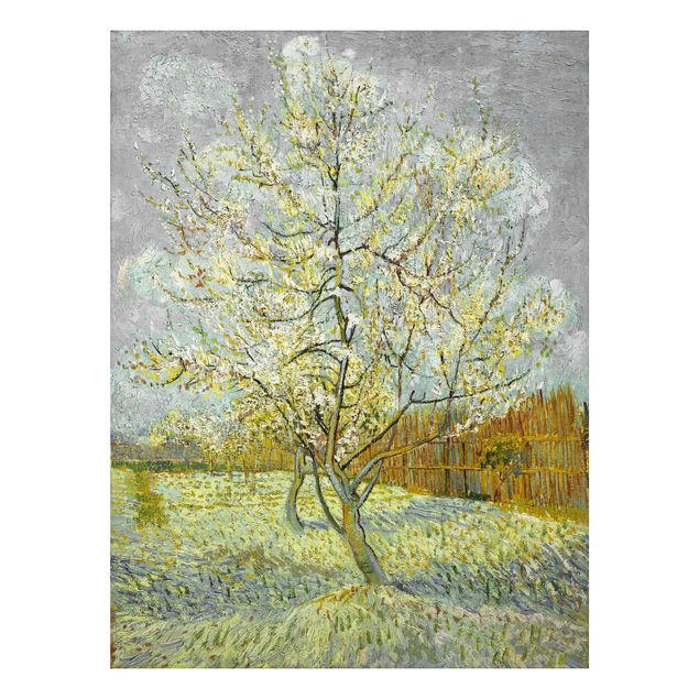 Print on aluminium - Vincent van Gogh - Flowering Peach Tree