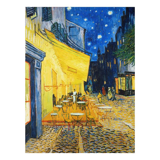Print on aluminium - Vincent van Gogh - Café Terrace at Night