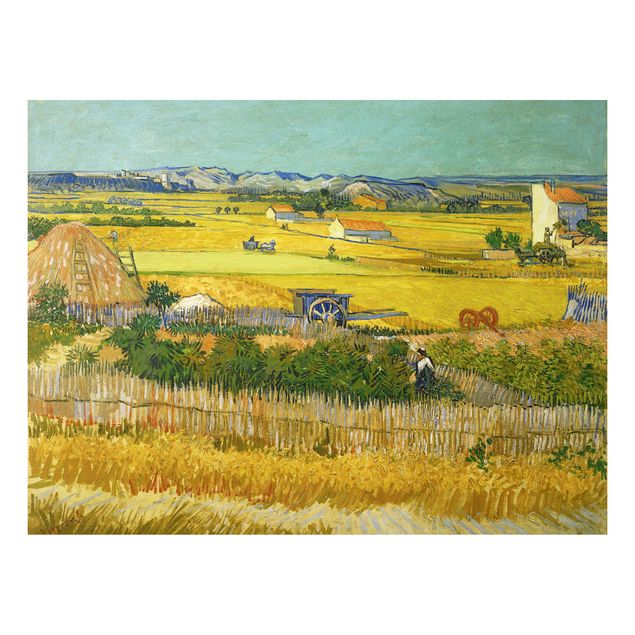 Print on aluminium - Vincent Van Gogh - The Harvest