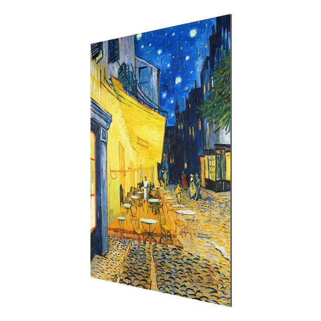 Print on aluminium - Vincent van Gogh - Café Terrace at Night
