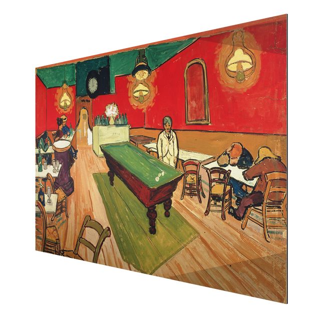 Print on aluminium - Vincent van Gogh - The Night Café