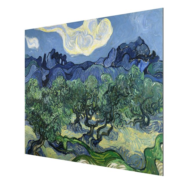 Print on aluminium - Vincent Van Gogh - Olive Trees