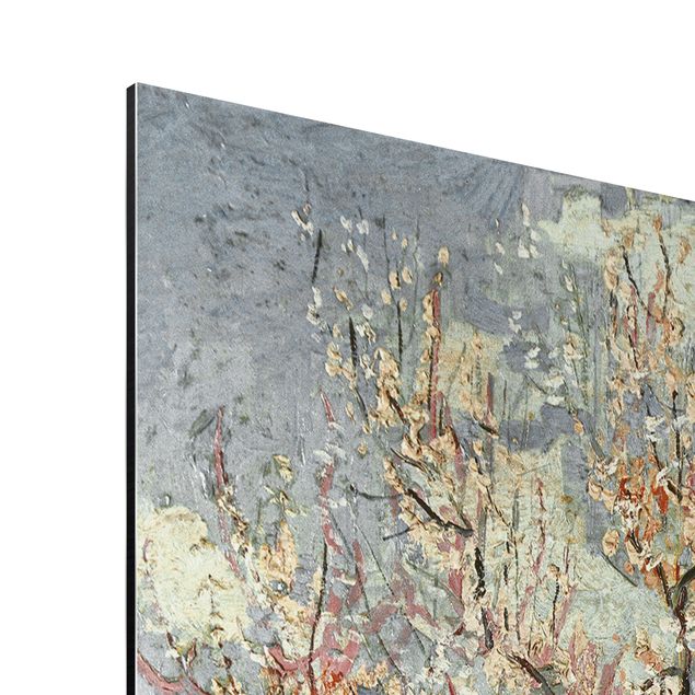 Print on aluminium - Vincent van Gogh - Flowering Peach Trees