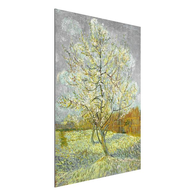 Aluminium dibond Vincent van Gogh - Flowering Peach Tree