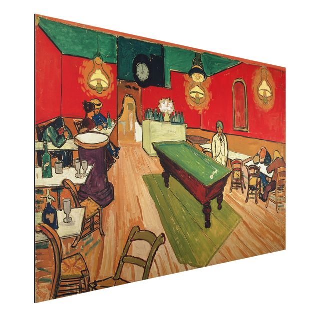 Alu dibond Vincent van Gogh - The Night Café