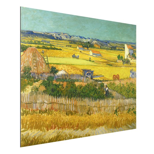 Aluminium dibond Vincent Van Gogh - The Harvest