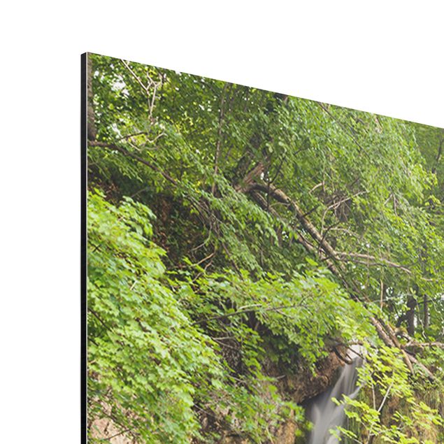 Print on aluminium - Waterfall Plitvice Lakes