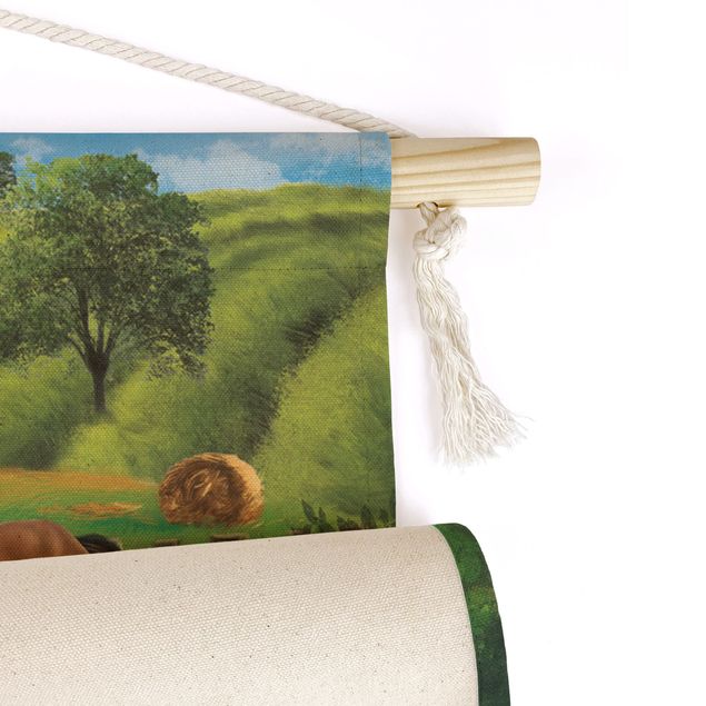 textile wall hangings Animal Club International - Animals On A Farm