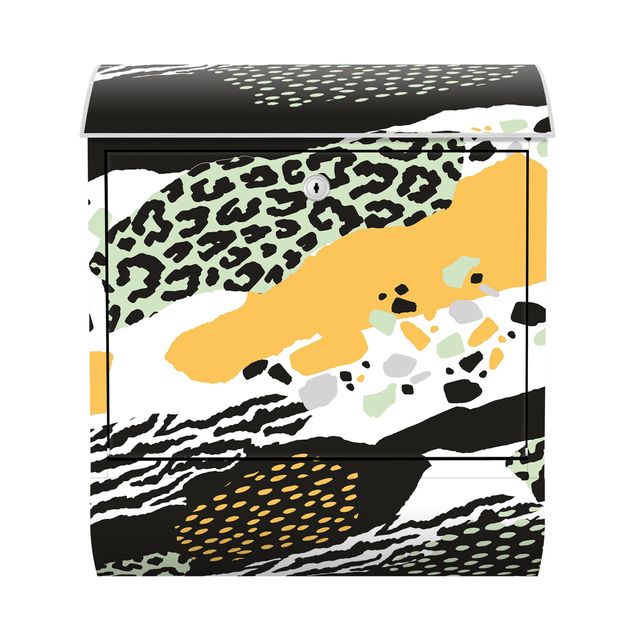 Letterbox - Animal Print Zebra Tiger Leopard Africa