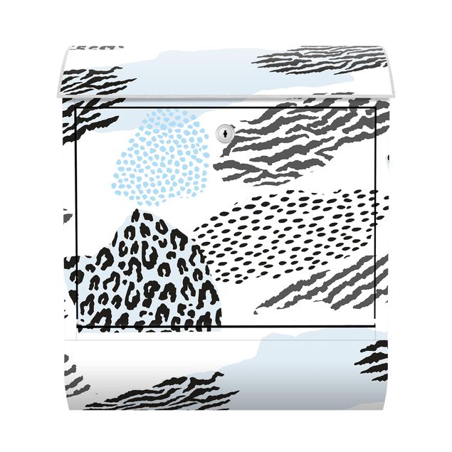 Letterbox - Animal Print Zebra Tiger Leopard The Arctic