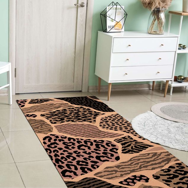 contemporary rugs Animal Print Zebra Tiger Leopard Europe