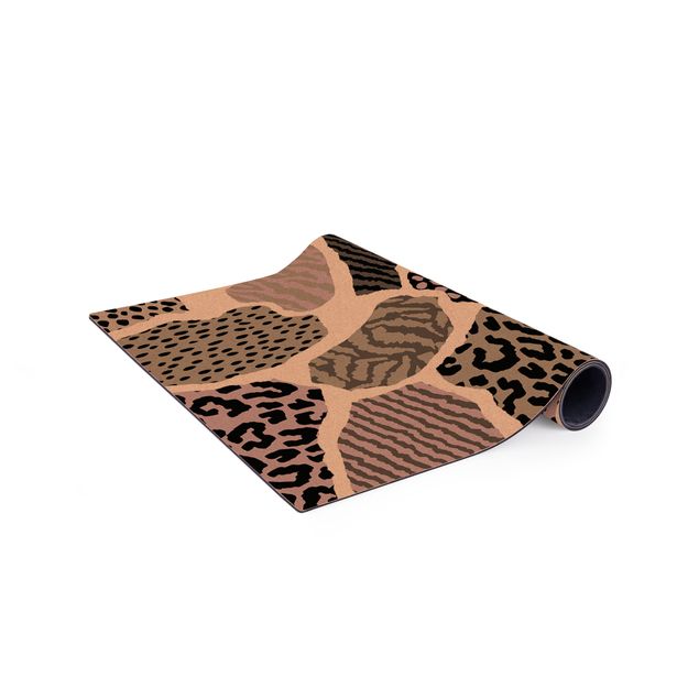 grey rugs for living room Animal Print Zebra Tiger Leopard Europe
