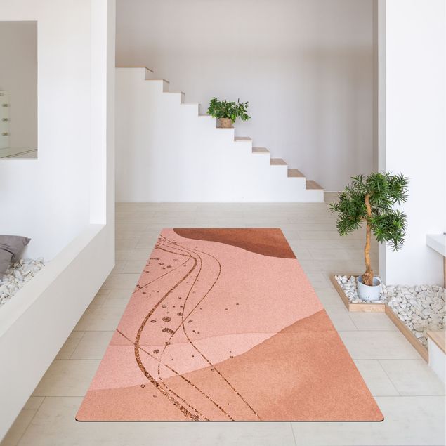 Modern rugs Landscape In Watercolour Wind Chime