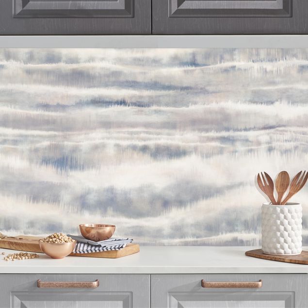 Splashback landscape Watercolour Fog Stripes