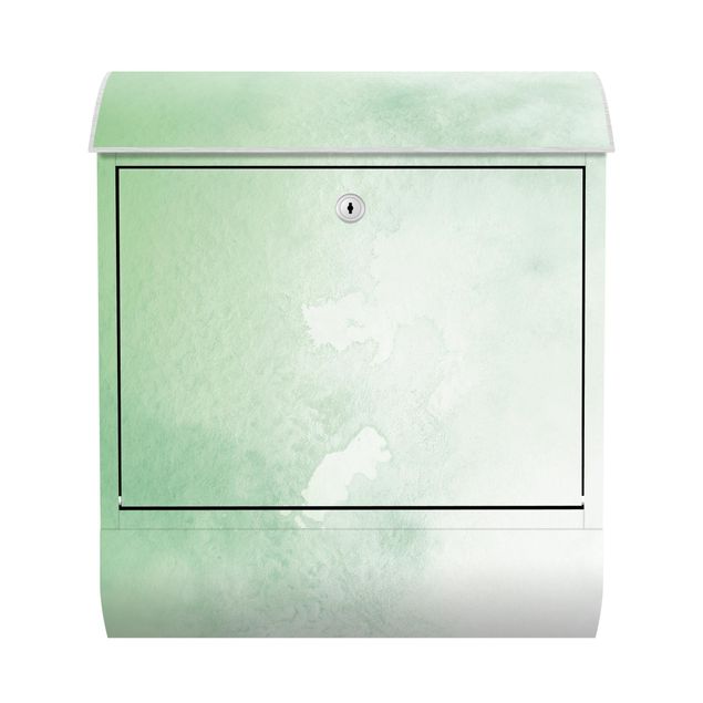 Letterbox - Watercolour Green Thicket