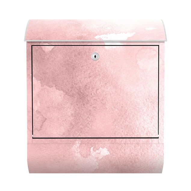 Letterbox - Watercolour Pink Cotton Candy