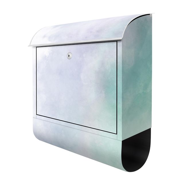 Letterbox - Watercolour Symbiosis Blue Green