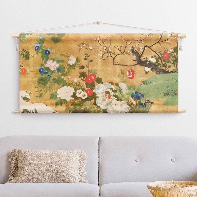 wall hanging decor Asian Bloom