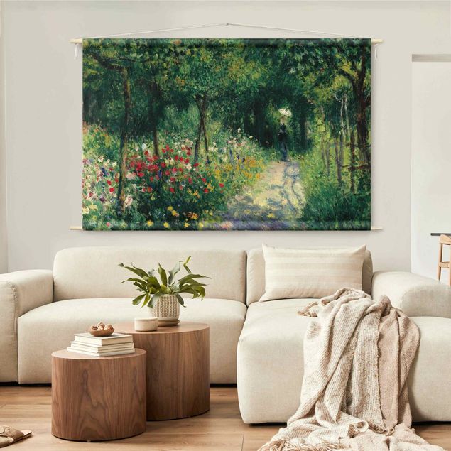 forest tapestry Auguste Renoir - Women In The Garden