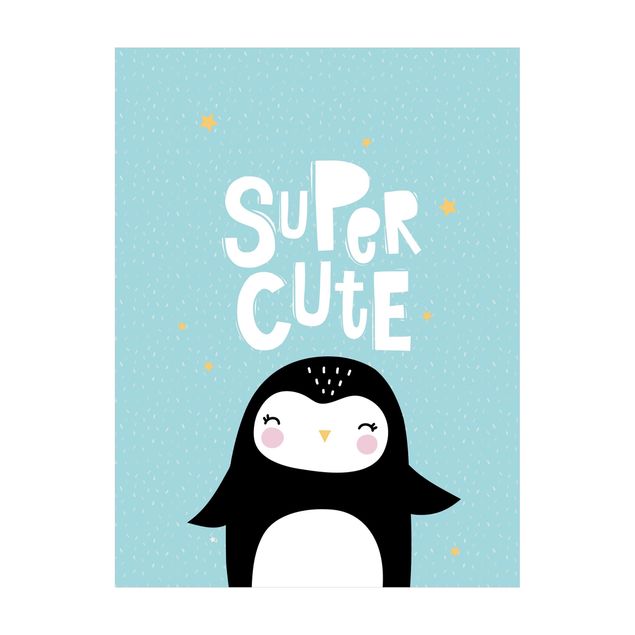 Large rugs Super Cute Penguin