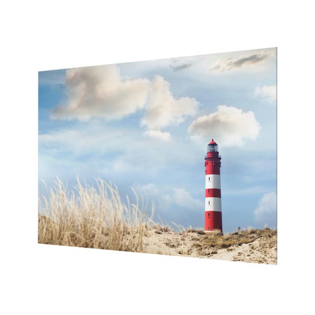 Glass Splashback - Lighthouse In The Dunes - Landscape 3:4