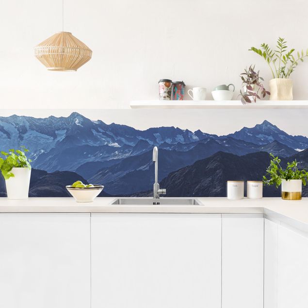 Kitchen wall cladding - Panoramic View Of Blue Mountains