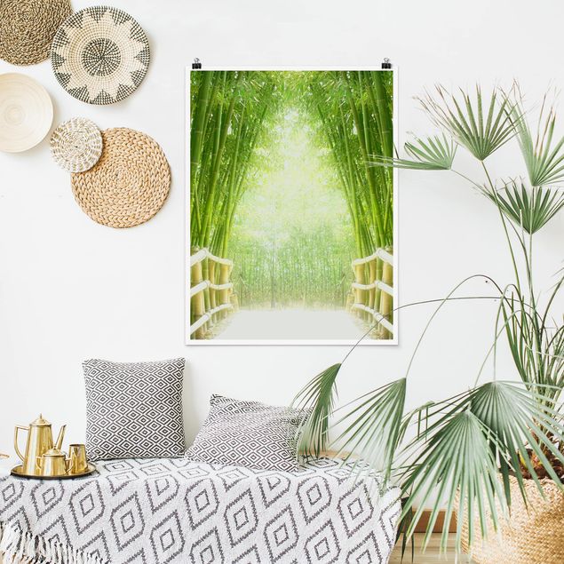 Poster forest - Bamboo Way