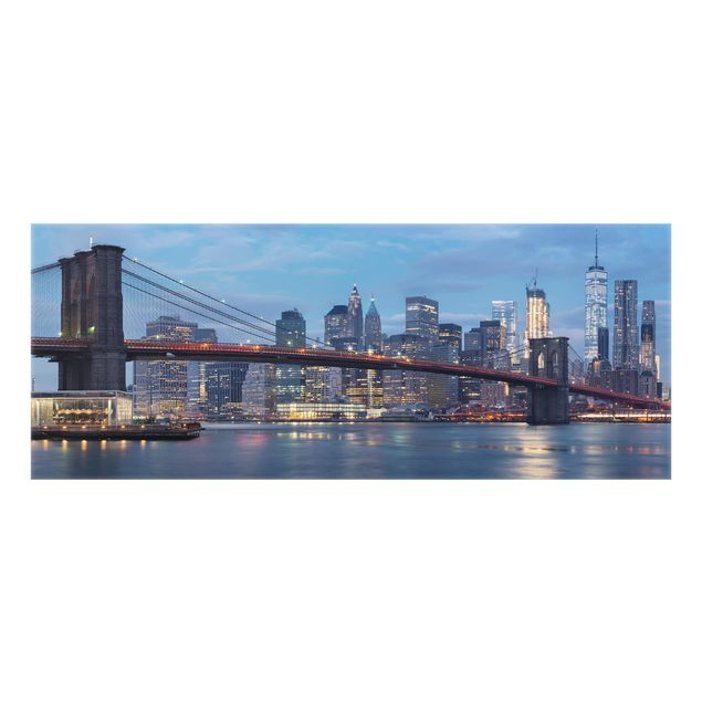 Splashback - Brooklyn Bridge Manhattan New York