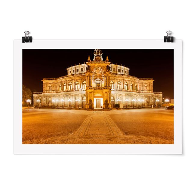 Poster - Dresden Opera House