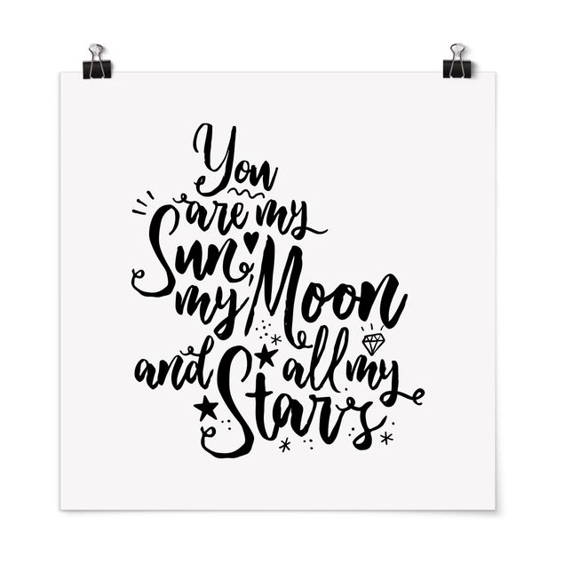 Poster - You Are My Sun, My Moon And All My Stars