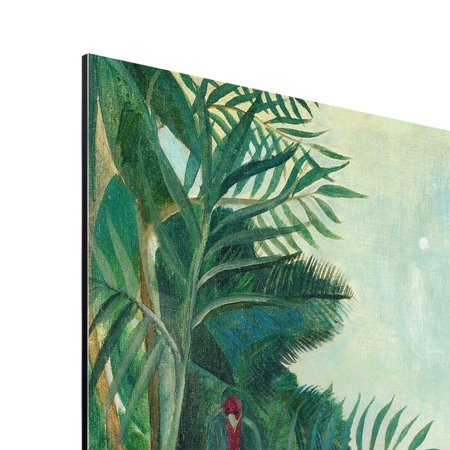 Print on aluminium - Henri Rousseau - The Equatorial Jungle