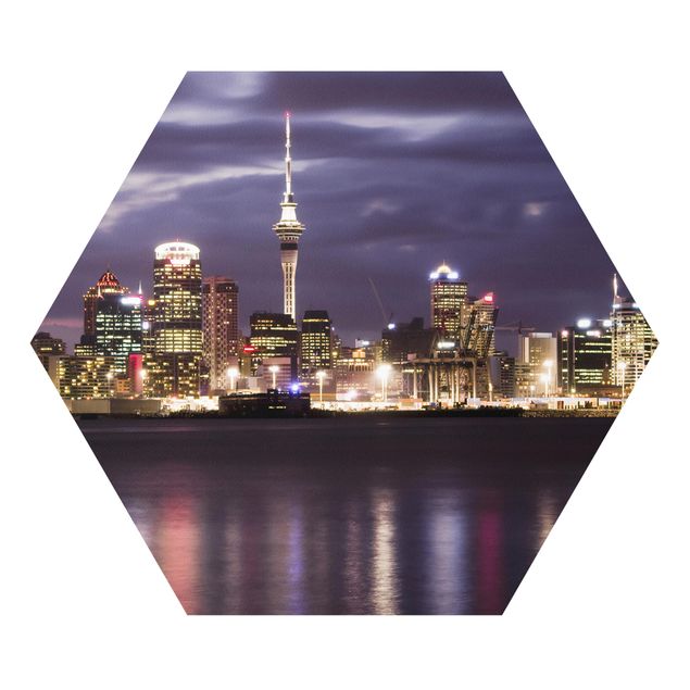 Forex hexagon - Auckland At Night